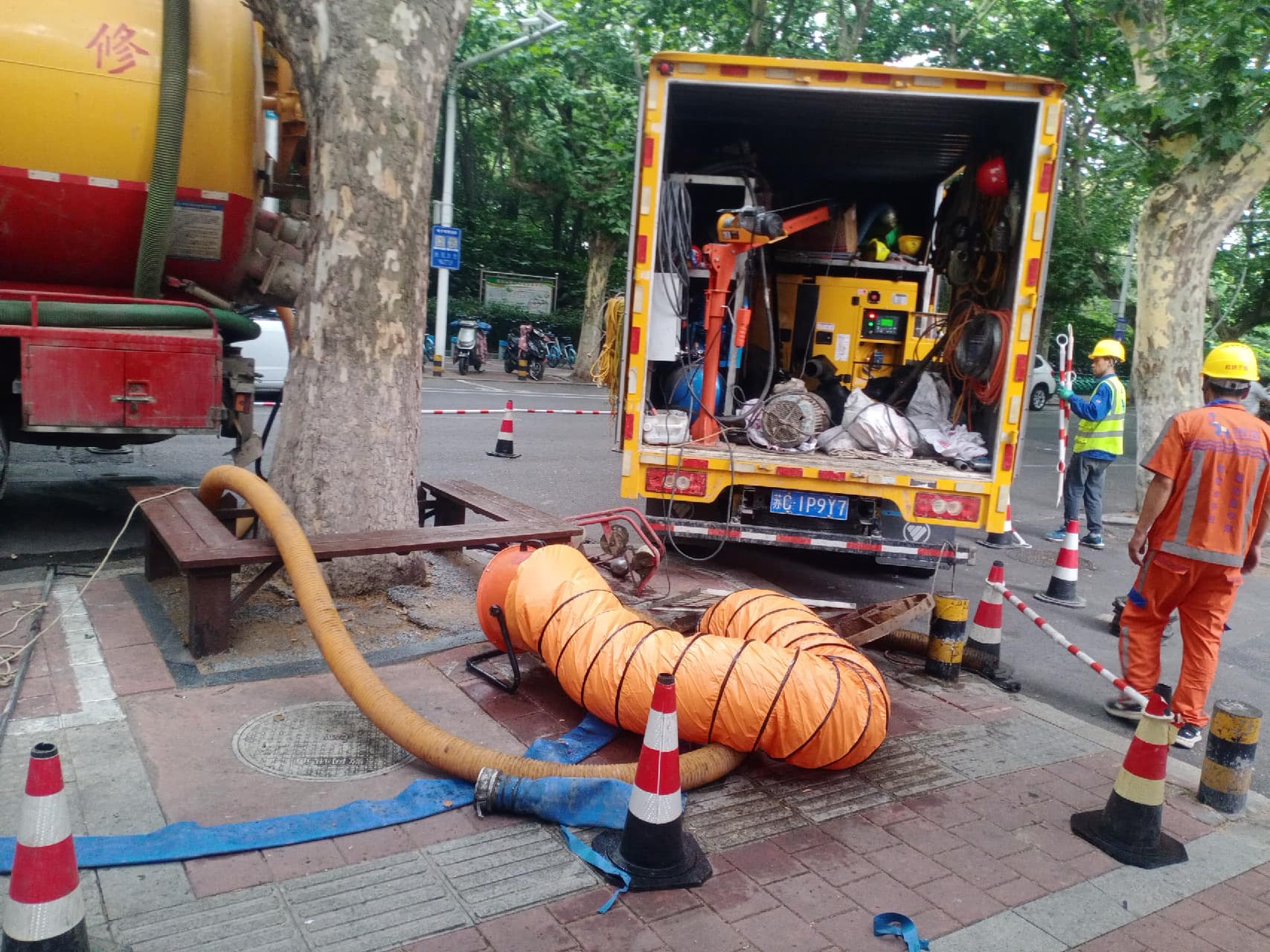 商丘市城乡一体化示范区管道排查治理